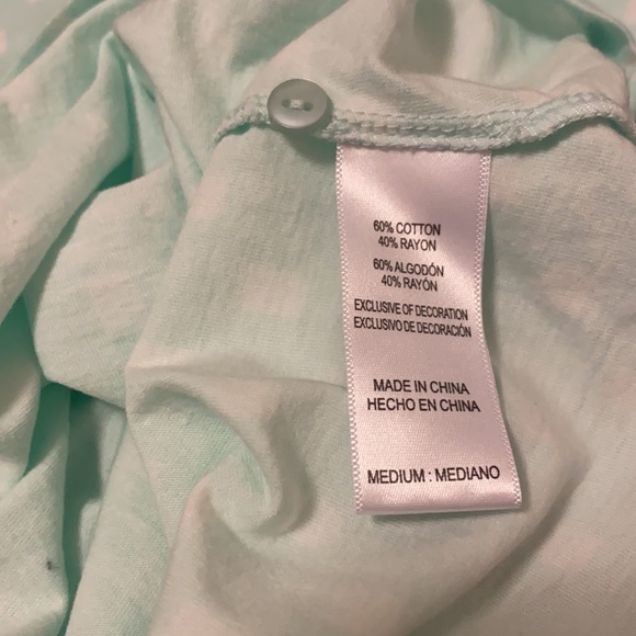 NWOT Lucky Brand Mint Sleep Dress - Picture 8 of 8